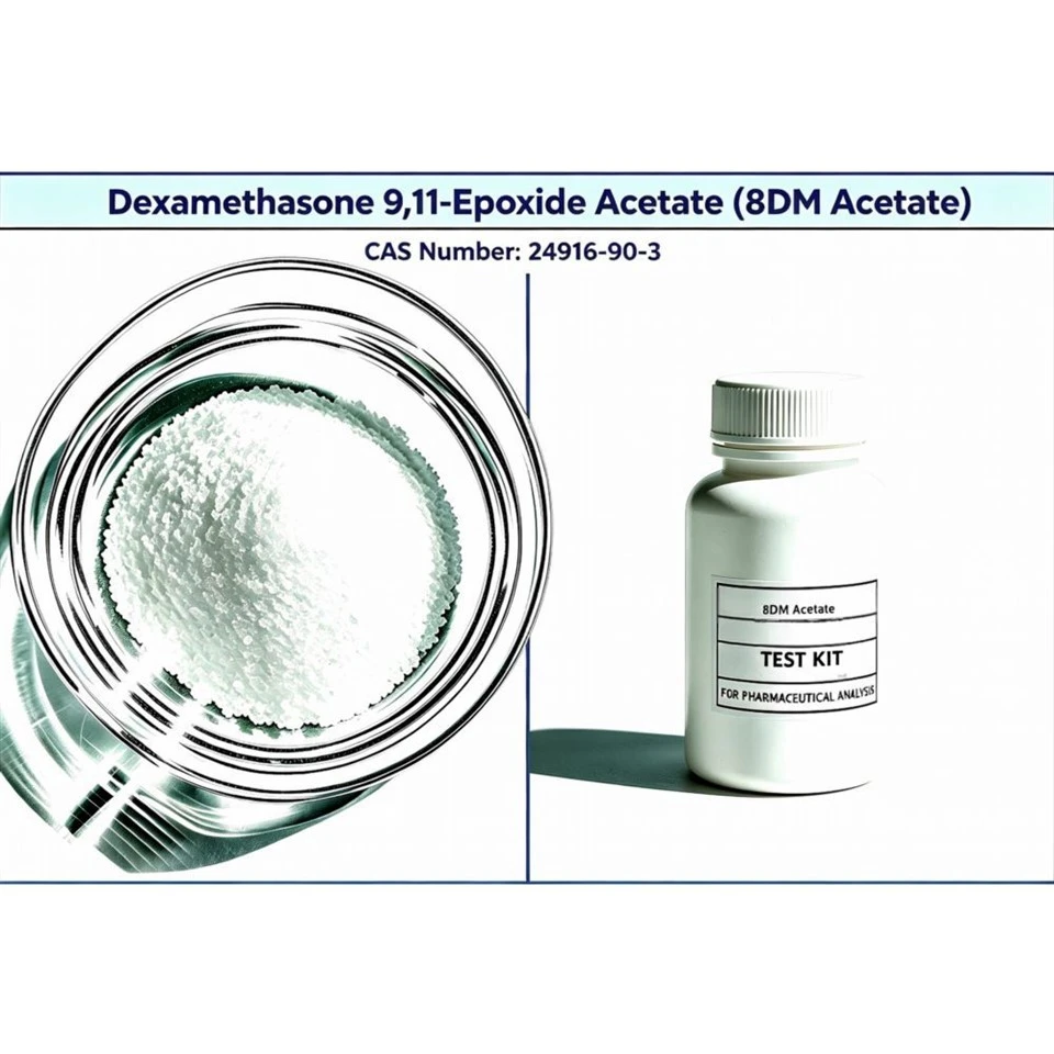 Aicéatáit Dexamethasone 9,11-Epocsaí (Aicéatáit 8DM) CAS 24916-90-3